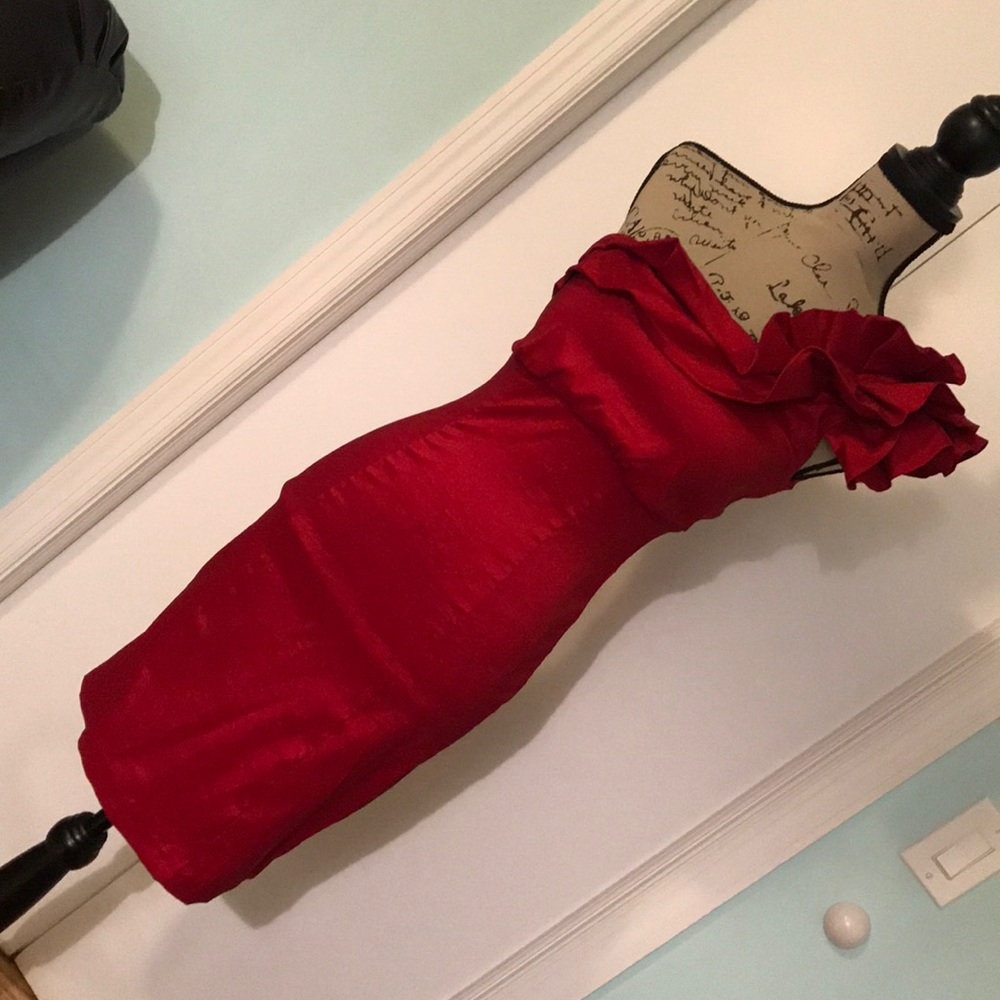 Stunning red dress